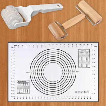Посуда Для выпечки Товары Для дома Растягивающий Нож Многофункциональный Инструмент Двухголовочная Скалка Rolling Pin /panel / rolling Matt