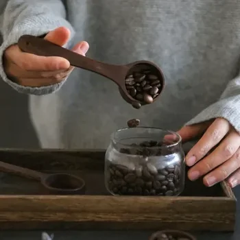 Ложки для кофе в зернах Tool Cup Инструменты для дома для измерения размера ложки Кухонная Деревянная ложка для выпечки