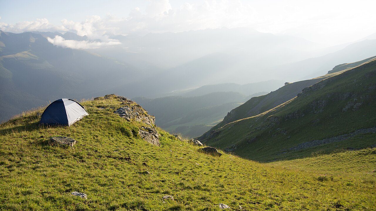 Долина Архыза на закате